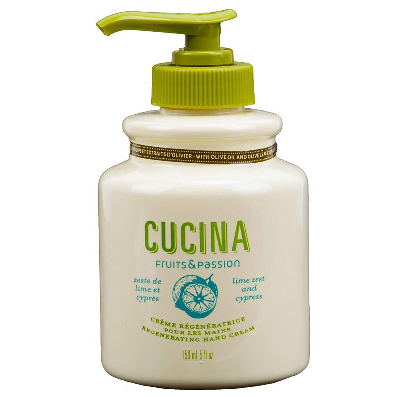 Fruits & Passion Cucina Lime Zest and Cypress Regenerating Hand Cream