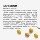 Fruits & Passion Cucina Olive and Coriander Kitchen Hand Soap - ingredients