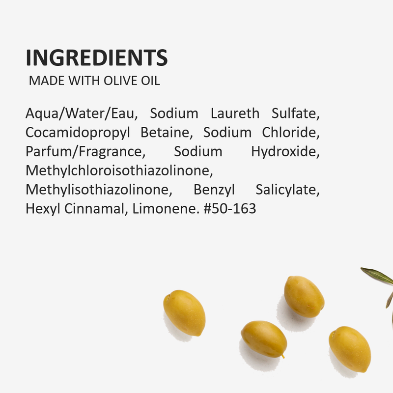 Cucina Sea Salt and Amalfi Lemon Dish Detergent Refill 1 Liter-Ingredients