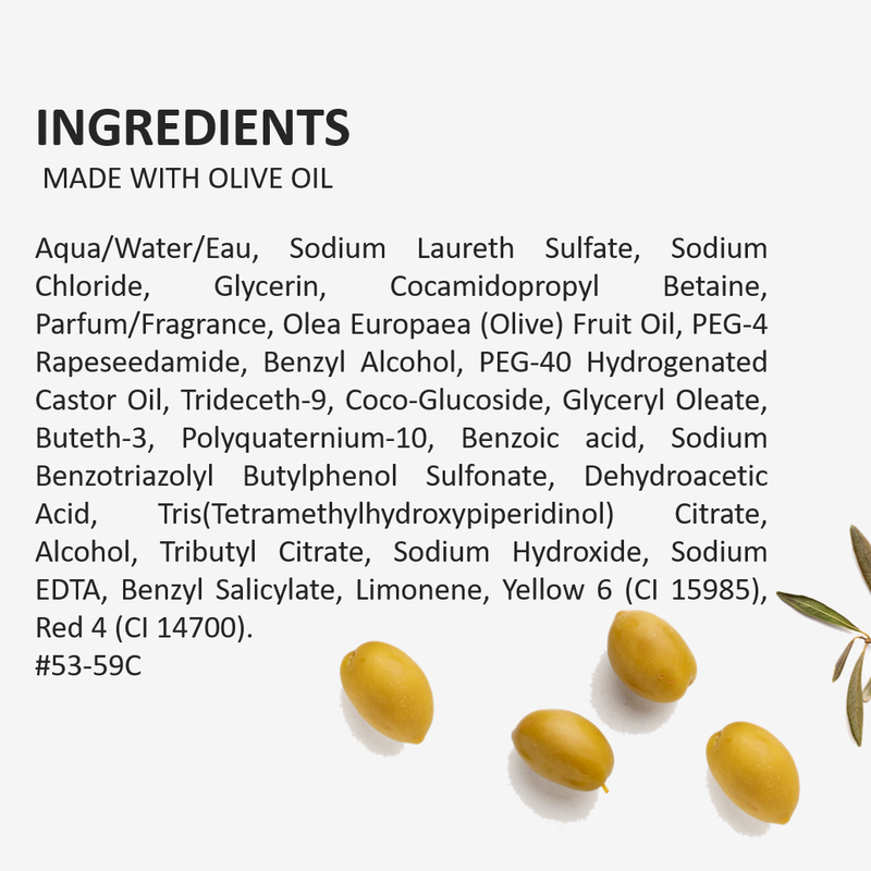 Fruits & Passion Cucina Liquid Hand Soap - Sanguinelli Orange and Fennel  Ingredients