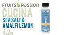 Cucina Sea Salt and Amalfi Lemon Concentrated Decorative Diffuser Fragrance 125 Milliliters-Front Description