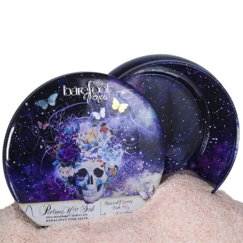 Barefoot Venus Lavender Smoke Mineral & Detox Bath Soak - 400 Grams