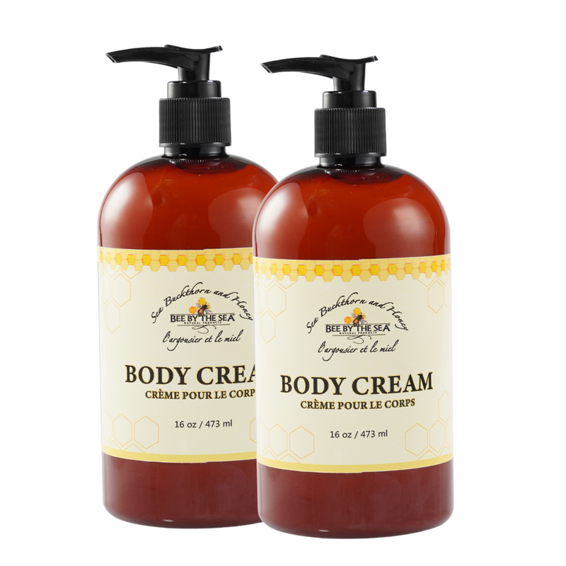 Bee By The Sea Buckthorn and Honey Body Cream - 2 Pack