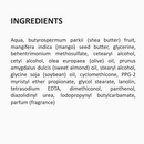 Barefoot Venus Moisturizing Instant Hand Repair  Ingredients.