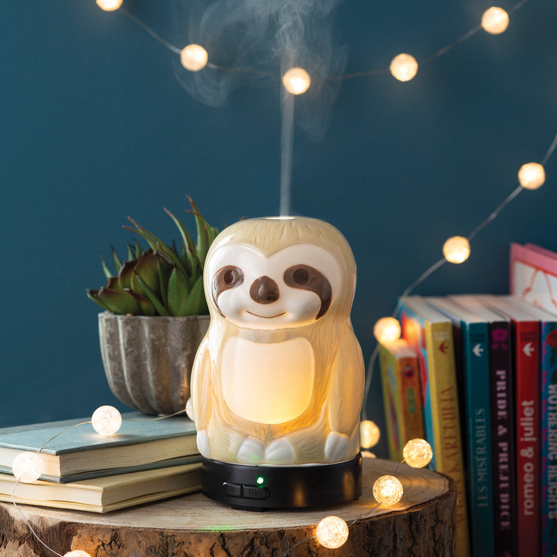 Candle Warmers Sloth Ultra Sonic Essential Oil Diffuser