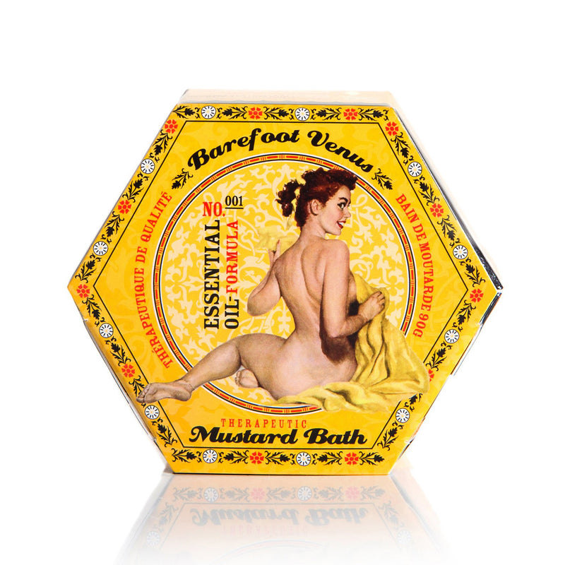 Barefoot Venus Therapeutic Mustard Bath Soak Essential Oil Bath Bliss - 3 Ounces