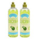 Cucina Lime Zest and Cypress Concentrated Dish Detergent Pack of 2