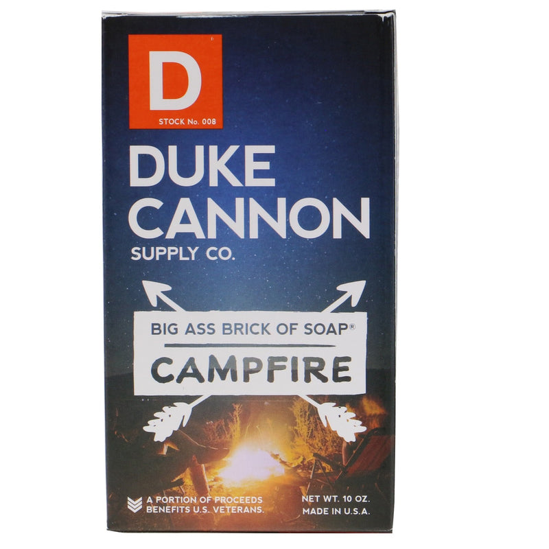 Duke Cannon Big Ass Brick Mens Campfire Soap, 10 Ounces