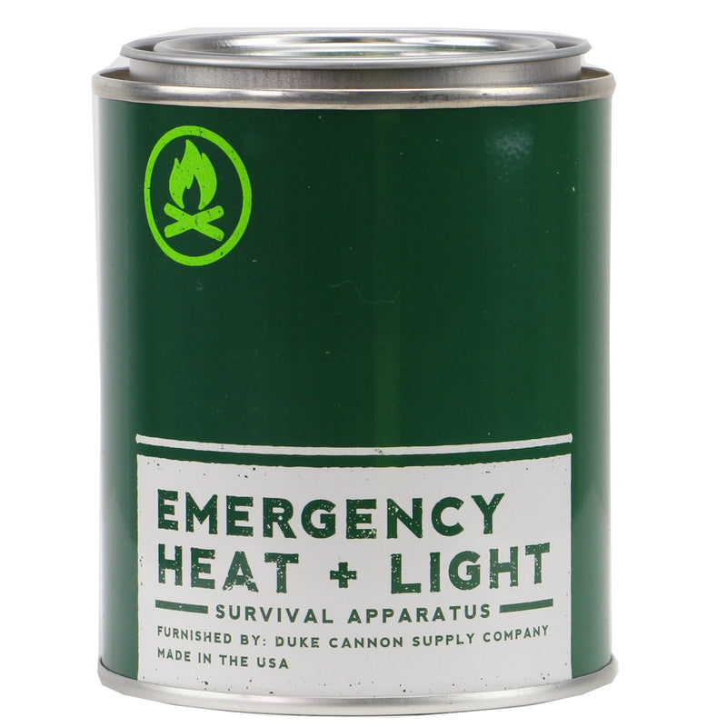 Duke Cannon American Frontier Fresh Cut Pine Emergency Heat & Light Candle 13.5 Ounces