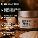 Bee By The Sea Overnight Cream - 1.70 oz / 50ML