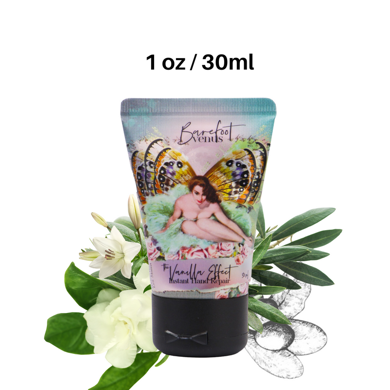 Barefoot Venus vanilla effect instant hand repair Cream 1 Ounce (2 Pack)