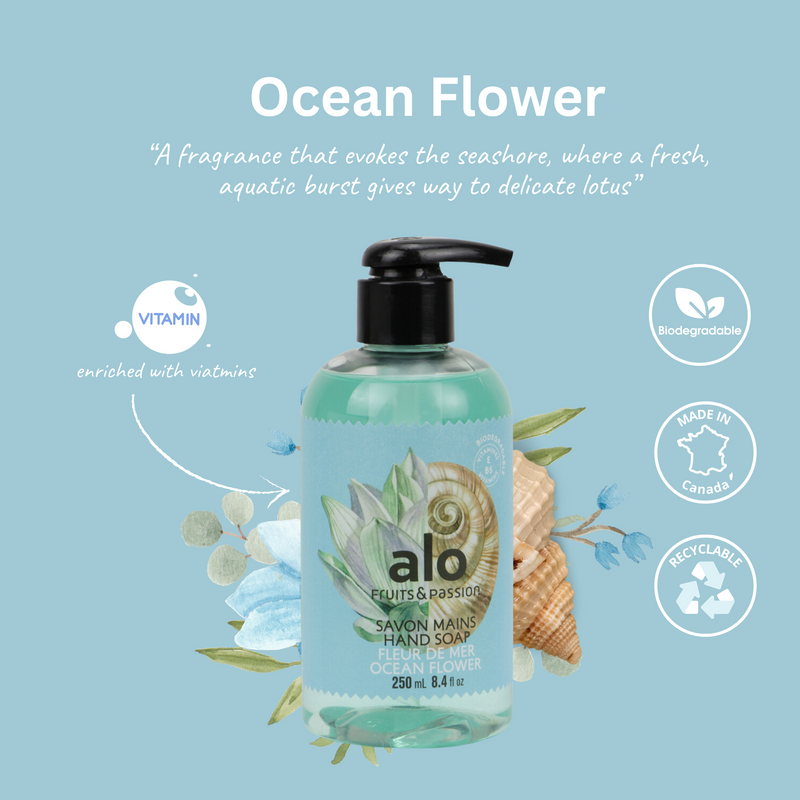 Fruits & Passion Alo Ocean Flower Hand Soap (250ml)