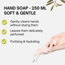 Cucina Fruits & Passion Coriander & Olive Tree Travel Mini Duo Set - Hand Soap 250ML and Dish Detergent 240ML