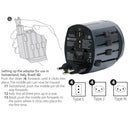 Alpha by SKROSS Luxury Premium World Travel Adapter with Infinite Possibilities