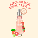 Cucina Fruits & Passion Pompelmo Kitchen Mist, 100mL - Water-Based Air Fresheners for Room & Linen Spray