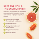 Cucina Fruits & Passion Pompelmo Kitchen Mist, 100mL - Water-Based Air Fresheners for Room & Linen Spray