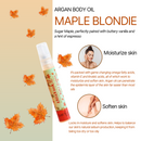 Barefoot Venus Travel Size Mini Argan Body Oil - 8 Milliliters (Maple Blondie)