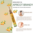 Barefoot Venus Travel Size Mini Argan Body Oil - 8 Milliliters (Apricot Brandy)
