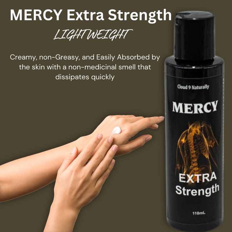 MERCY Natural Mineral & Herbal Extra Strength Lotion 3.72 fl. oz- 110ml