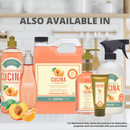 Fruits & Passion [Cucina] Peach and Mandarin Concentrated Dish Detergent Bottle 500 ml (2 pack)