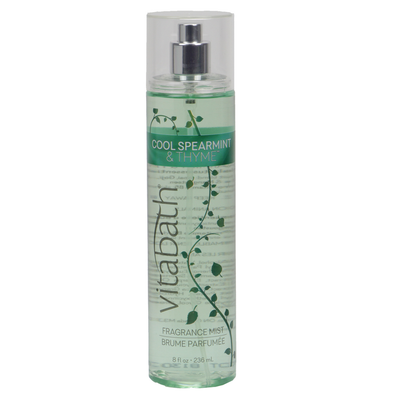 Vitabath Cool Spearmint & Thyme Body Mist - 8 oz