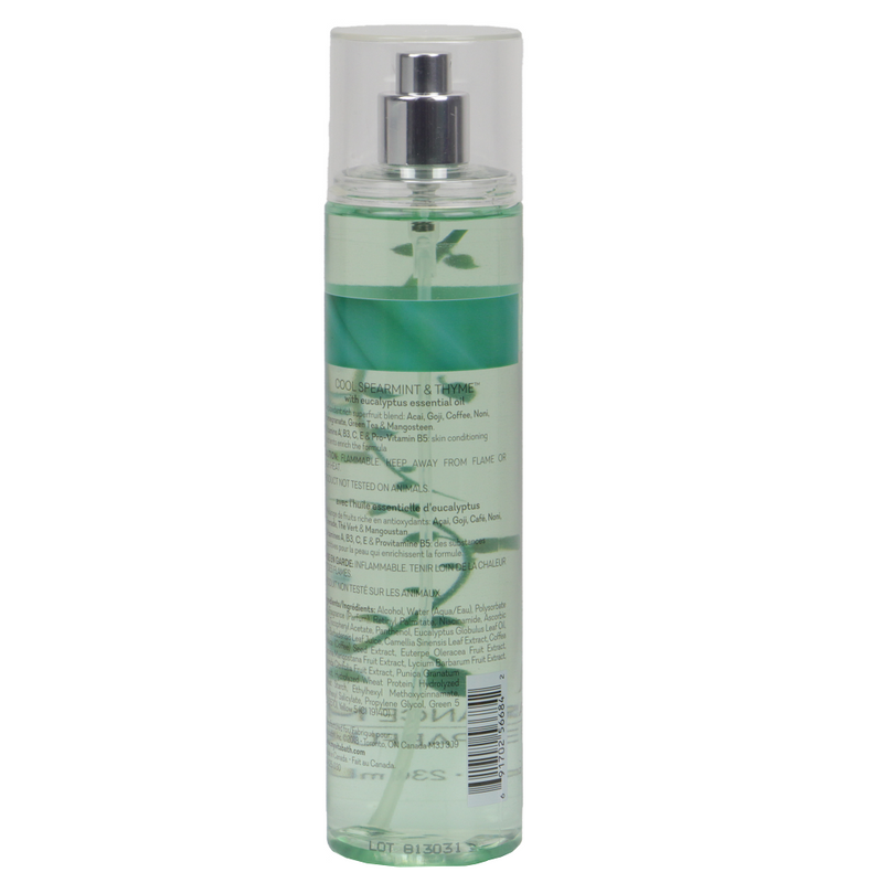 Vitabath Cool Spearmint & Thyme Body Mist - 8 oz