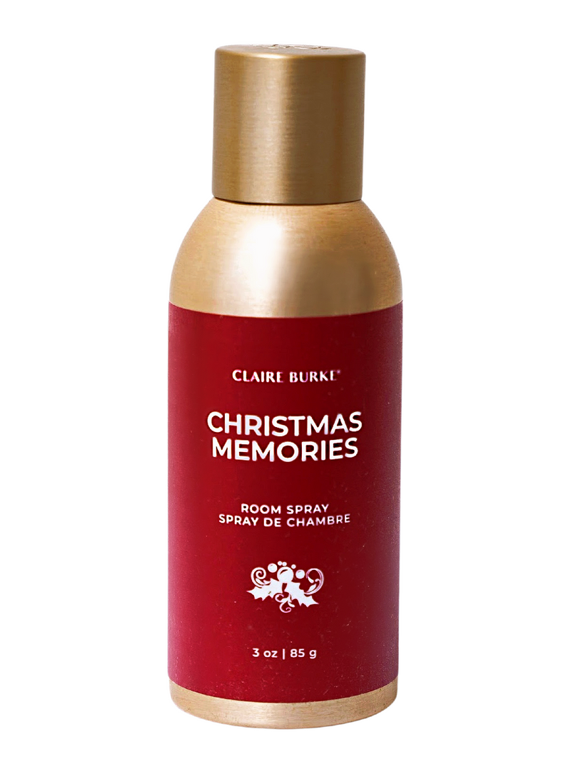 Claire Burke Christmas Memories Home Fragrance Spray 3 Ounces