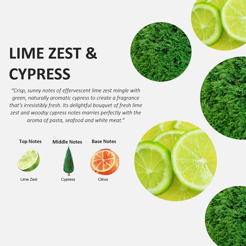 Lime Zest and Cypress