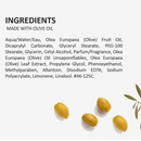 Fruits & Passion Cucina Lime Zest and Cypress Hand Lotion -Ingredients