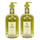 Fruits & Passion Cucina Coriander and Olive Tree Biodegradable Liquid Hand Soap 16.9 Ounces - 2 Pack