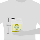 Cucina Sea Salt and Amalfi Lemon Dish Detergent Refill 1 Liter-8 inch