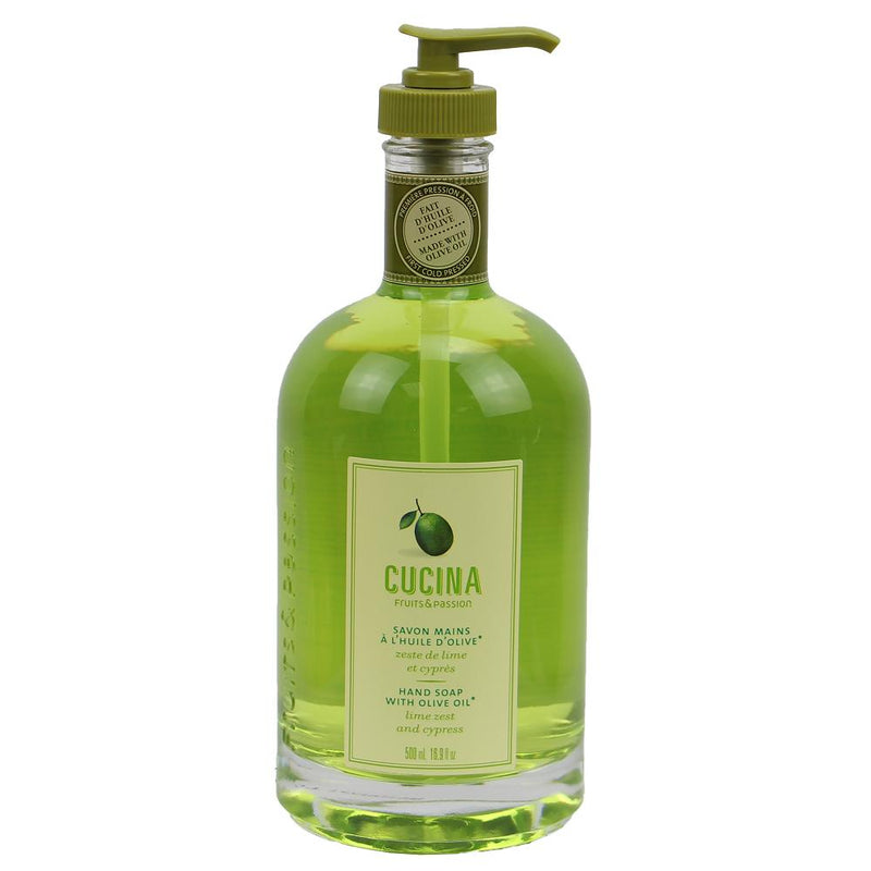 Fruits & Passion Cucina  Lime Zest and Cypress Hand Soap