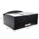 Decorebay Sawyer Valet Station, Watch Case and Jewelry Box Organizer