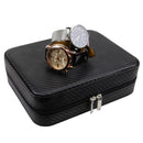 Decorebay Voyager Travel Watch, Cufflink and Ring Case for Men and Women