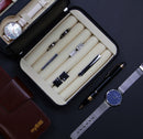 Decorebay Voyager Travel Watch, Cufflink and Ring Case for Men and Women
