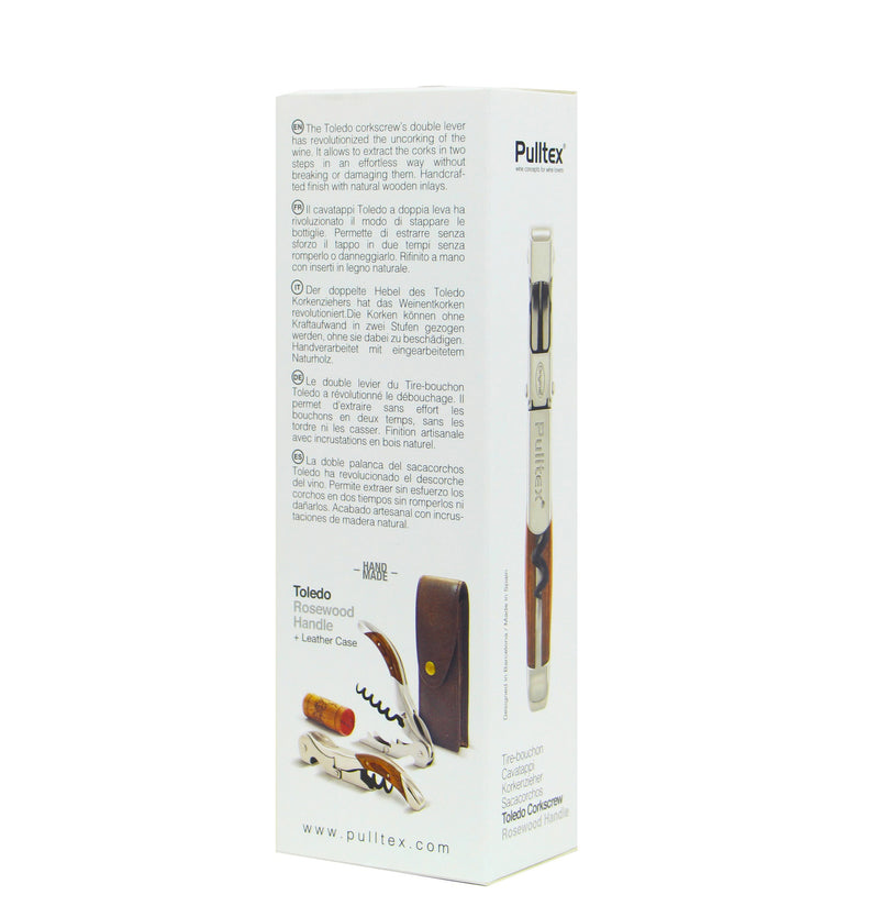 Pulltex Pulltap's Toledo Corkscrew - Rosewood Handle