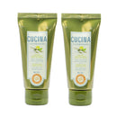 Fruits & Passion Cucina Sea Salt and Amalfi Lemon Nourishing Hand Butter 2 Ounces - 2 Pack