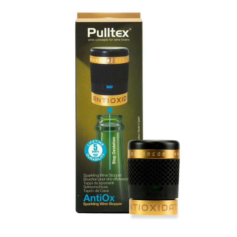 Pulltex AntiOx Sparkling Wine & Champagne Stopper - AntiOx Wine Saver