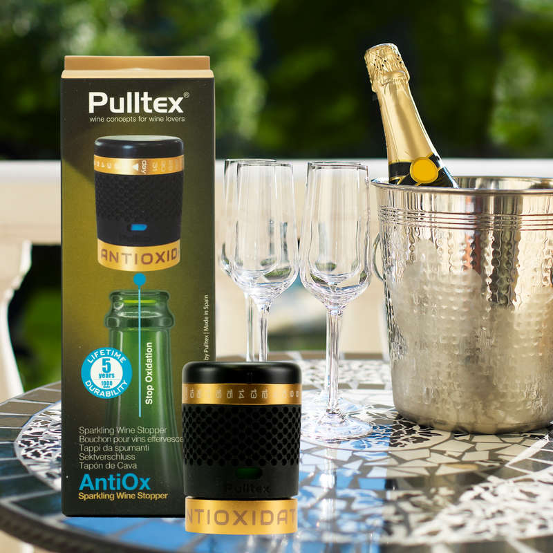 Pulltex AntiOx Sparkling Wine & Champagne Stopper - AntiOx Wine Saver