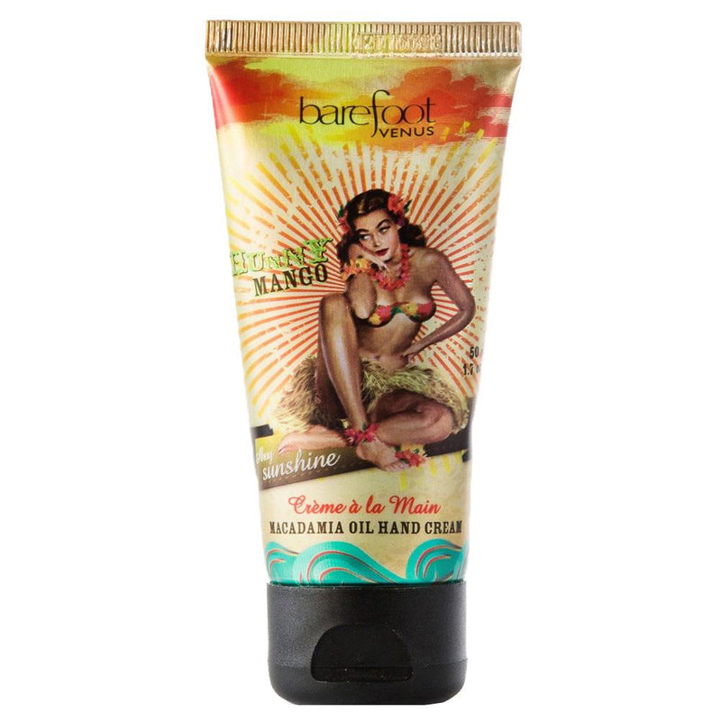 Barefoot Venus Hunny Mango Macadamia Oil Hand Cream 1.7 Ounces