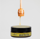 Bee By The Sea Buckthorn and Honey Natural Body Butter Made With Coconut Oil 6 Ounces-Composed of Honey