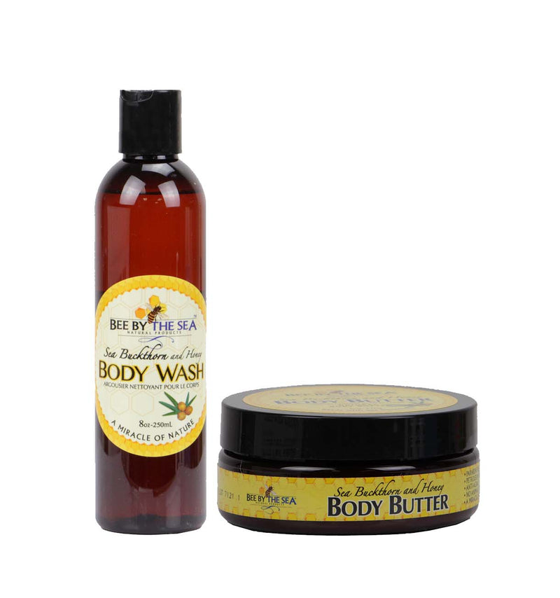 Bee By The Sea Body Wash & Body Butter Set
