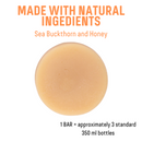 Bee By The Sea Buckthorn and Honey Almond Conditioner Bar - 1.8 oz