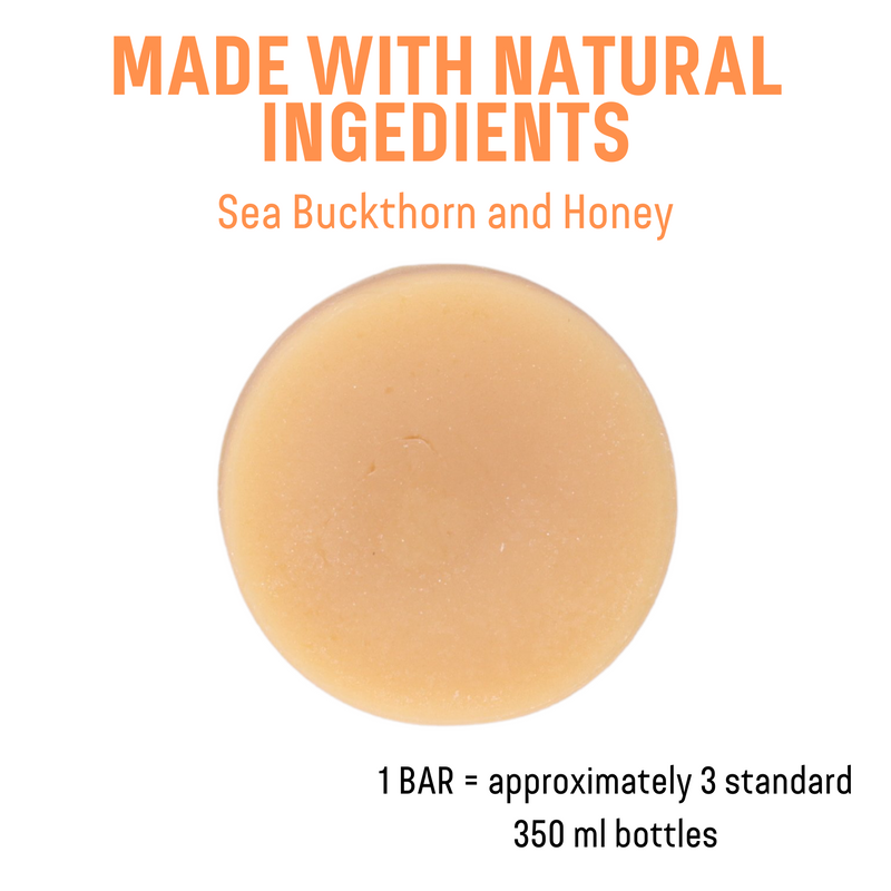 Bee By The Sea Buckthorn and Honey Almond Conditioner Bar - 1.8 oz