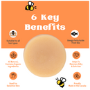 Bee By The Sea Buckthorn and Honey Almond Conditioner Bar - 1.8 oz