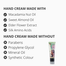 Barefoot Venus Pink Pepper Macadamia Hand Cream with and without