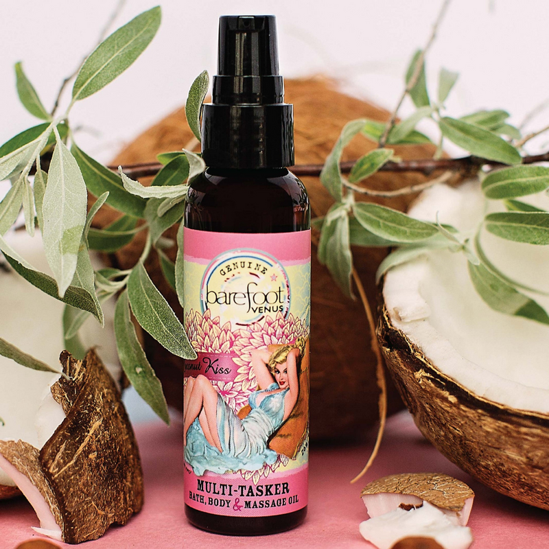 Barefoot Venus Coconut Kiss Multi-tasker Oil - 60 ML