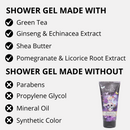 Barefoot Venus Lavender Smoke Shower Gel & Body Lotion Set