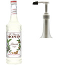 Monin Gluten Free and Vegan Premium Almond Syrup with Pump 750 ml