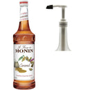 Monin Gluten Free and Vegan Premium Caramel Syrup with Pump 750 ml